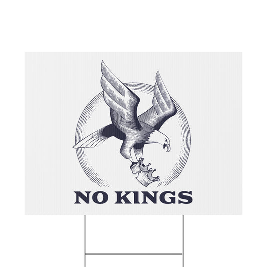 No Kings Movement Sign