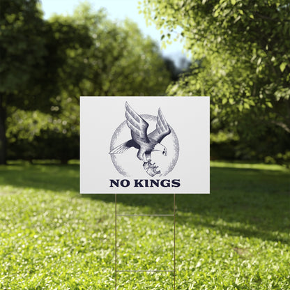 No Kings Movement Sign