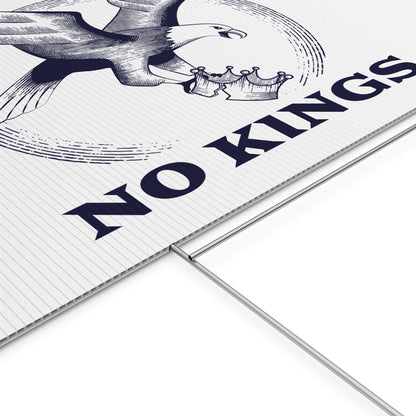 No Kings Movement Sign
