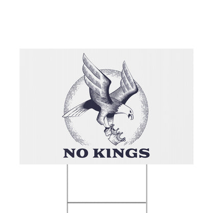 No Kings Movement Sign